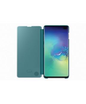 SAMSUNG original torbica Clear View EF-ZG975CGE za SAMSUNG Galaxy S10 Plus G975 - zelena - slika 3
