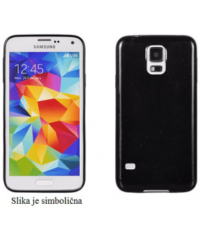 Candy tanek silikonski ovitek (0,3) za Samsung Galaxy A3 2017 A320 - črn - slika 2