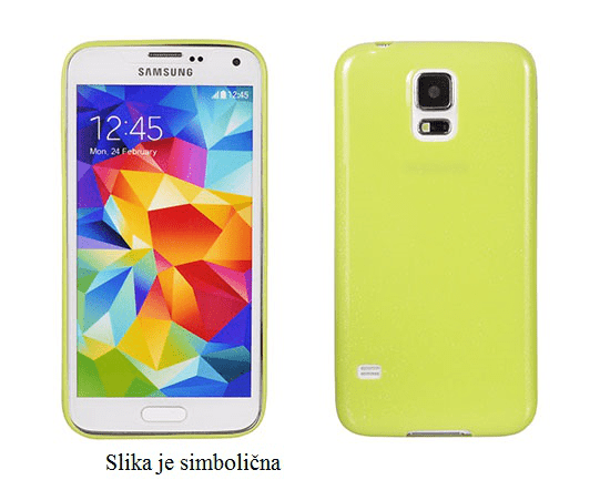 Candy tanek silikonski ovitek (0,3) za Samsung Galaxy A3 2017 A320 - limeta