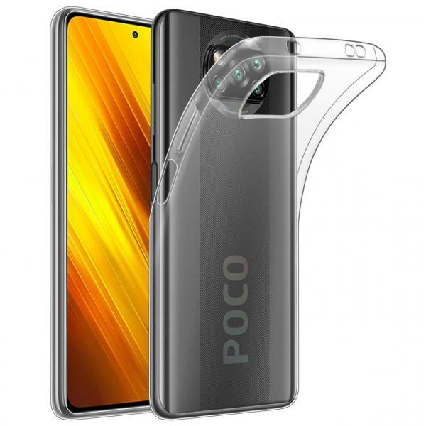 Clear Case 1,8 mm silikonski ovitek za Xiaomi Poco X3 - prozoren