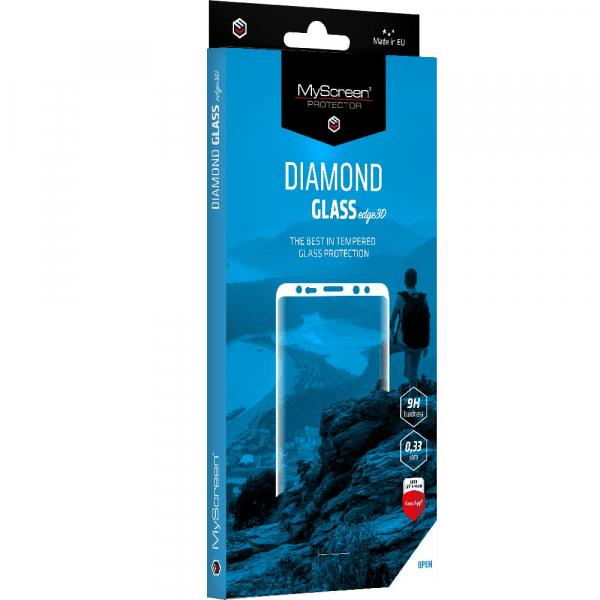 My Screen protector ZAŠČITNO KALJENO STEKLO Xiaomi 12 Pro - DIAMOND GLASS EDGE 3D - črn