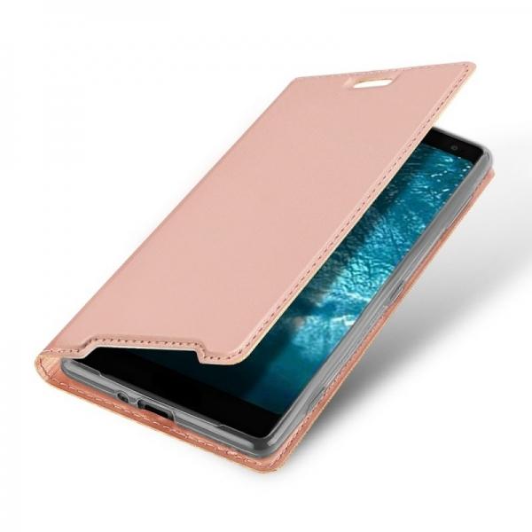 DUX DUCIS preklopna torbica iPhone X, iPhone Xs - pink