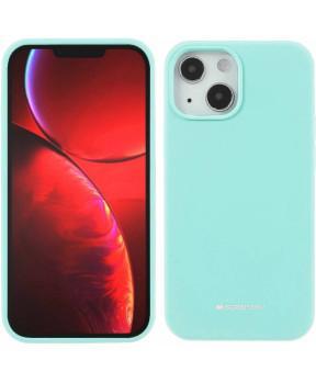 Goospery Soft Feeling silikonski ovitek za iPhone 13 Pro - mint - slika 2