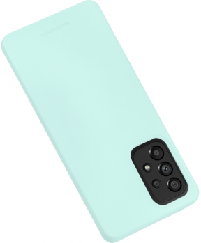 Goospery Soft Feeling silikonski ovitek za Samsung Galaxy A53 - mint - slika 3