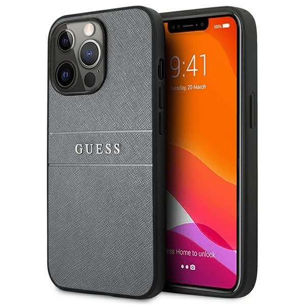 GUESS GUHCP13LPSASBGR za iPhone 13 Pro - siv