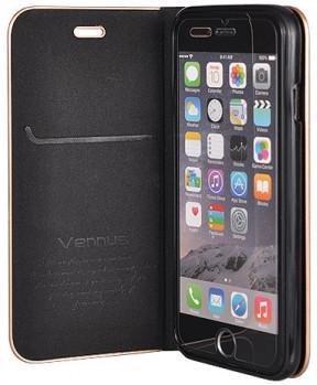 Havana Premium preklopna torbica Xiaomi Redmi Note 10 Lite - črna z zlatim robom - slika 3