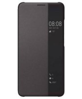 Huawei original preklopna torbica Smart View za Huawei Mate 10 Pro črn z okenčkom - slika 2