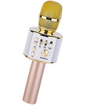 KAKU brezžični karaoke mikrofon - zlat - slika 2