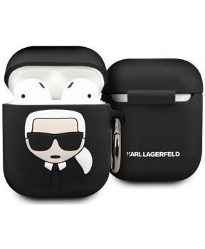 KARL LAGERFELD KLACCSILKHBK AirPods in AirPods 2 Case - black Karl s Head - slika 3