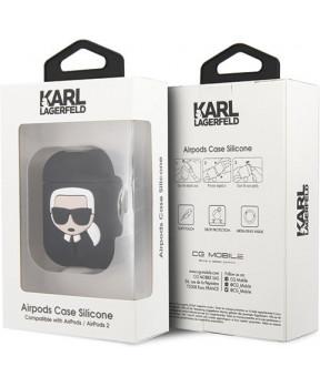KARL LAGERFELD KLACCSILKHBK AirPods in AirPods 2 Case - black Karl s Head - slika 5