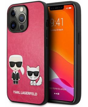 KARL LAGERFELD KLHCP13XPCUSKCP za iPhone 13 Pro Max - roza Full Body Icon - slika 2