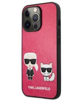 KARL LAGERFELD KLHCP13XPCUSKCP za iPhone 13 Pro Max - roza Full Body Icon - slika 3