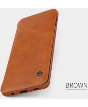 Nillkin preklopna torbica QIN za Samsung Galaxy S10 G973 rjava - slika 2