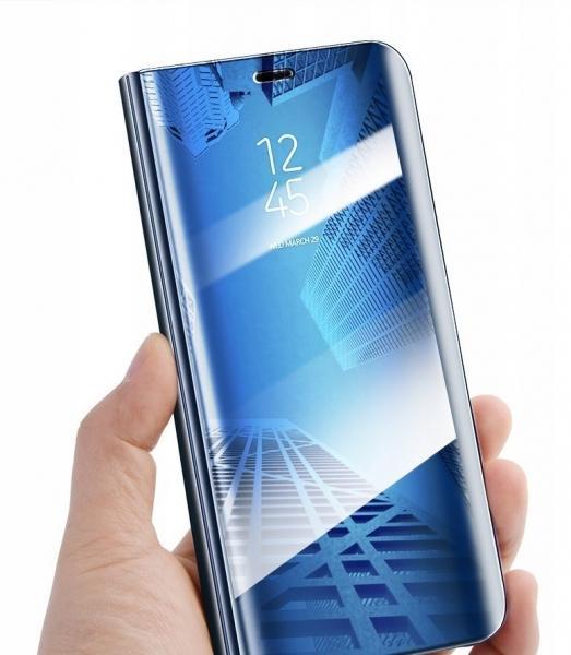 Onasi Clear View za Samsung Galaxy A10 A105 - modra