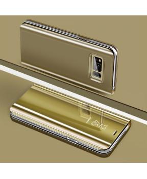 Onasi Clear View za Samsung Galaxy A10 A105 - zlata - slika 3