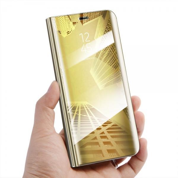 Onasi Clear View za Xiaomi Redmi Note 9S / 9 Pro - zlata