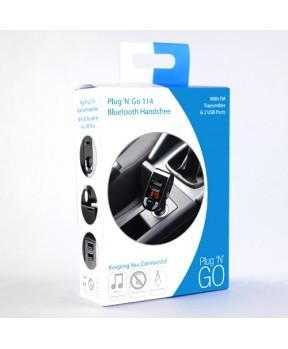 PAMA BLUETOOTH prostoročna naprava PNG114 + avtopolnilec in MP3 predvajalnik - slika 3