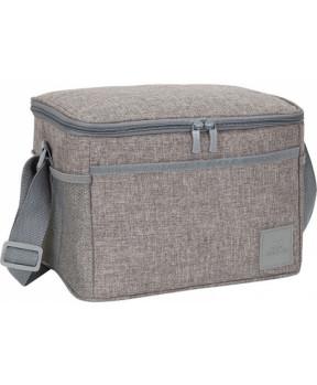 RIVACASE 5712 hladilna torba 11L za 12 x 0,5l pločevink - siva - slika 2