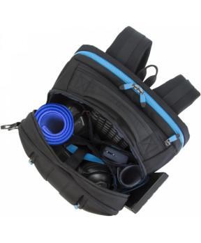 RivaCase nahrbtnik 7860 GAMING za prenosnike do 17,3 inch - črno moder - slika 4