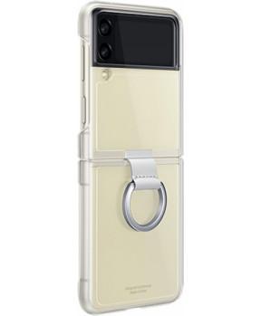 SAMSUNG original Clear Cover Ring ovitek EF-QF711CTE za SAMSUNG Galaxy Z Flip 3 F711 - prozoren - slika 3