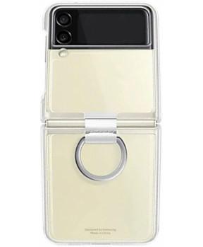 SAMSUNG original Clear Cover Ring ovitek EF-QF711CTE za SAMSUNG Galaxy Z Flip 3 F711 - prozoren - slika 4