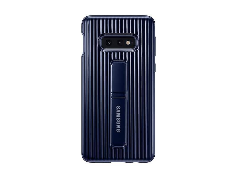 SAMSUNG original ovitek EF-RG970CLE za SAMSUNG Galaxy S10e G970 Rugged - učinkovita zaščita - moder