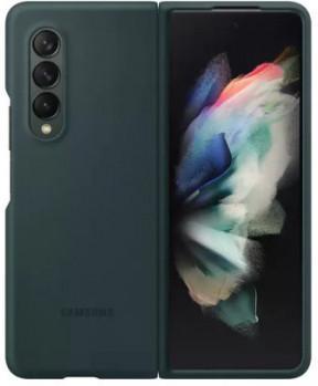 SAMSUNG original silikonski ovitek EF-PF926TGE za SAMSUNG Galaxy Z Fold 3 F926 - zelen - slika 2