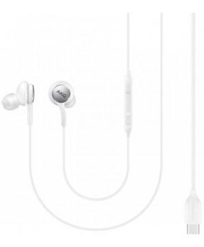 SAMSUNG original SLUŠALKE AKG EO-IC100BWE Type C vtič za SAMSUNG Galaxy Note 10 Plus N975 / Note 10 N970 bele - slika 2