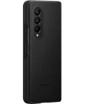 SAMSUNG original usnjen ovitek EF-VF926LBE za SAMSUNG Galaxy Z Fold 3 F926 - zaščita zadnjega dela - črn - slika 2