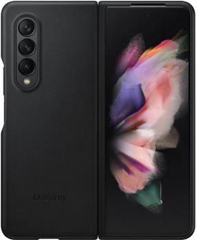 SAMSUNG original usnjen ovitek EF-VF926LBE za SAMSUNG Galaxy Z Fold 3 F926 - zaščita zadnjega dela - črn - slika 3