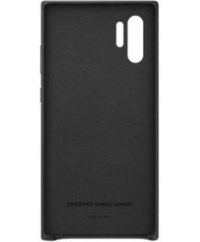 SAMSUNG original usnjen ovitek EF-VN970LBE za SAMSUNG Galaxy Note 10 N970 - zaščita zadnjega dela - črna - slika 4