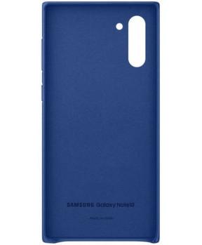 SAMSUNG original usnjen ovitek EF-VN970LLE za SAMSUNG Galaxy Note 10 N970 - zaščita zadnjega dela moder - slika 4