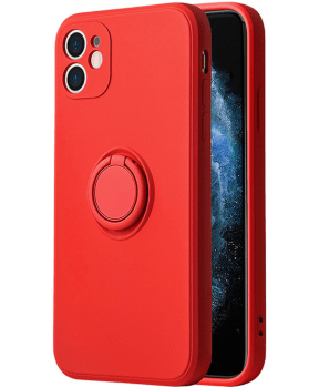 Silikonski ovitek Liquid Ring za Samsung Galaxy A53 - rdeč - slika 2