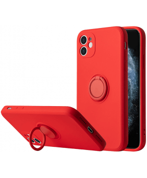 Silikonski ovitek Liquid Ring za Samsung Galaxy A53 - rdeč - slika 3