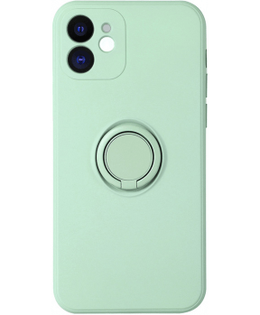 Silikonski ovitek Liquid Ring za Xiaomi Redmi Note 11 5G - mint - slika 4