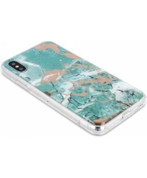 Silikonski ovitek Marmor za Samsung Galaxy A71 A715 - zelen - slika 4
