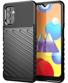 Silikonski ovitek Thunder Armor za Samsung Galaxy A33 5G A336 - črn - slika 2