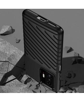 Silikonski ovitek Thunder Armor za Xiaomi 11T / 11T Pro - črn - slika 4