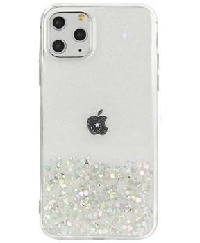 Silikonski ovitek z bleščicami SPARKLE za Samsung Galaxy S21 Plus G996 - prozoren - slika 2