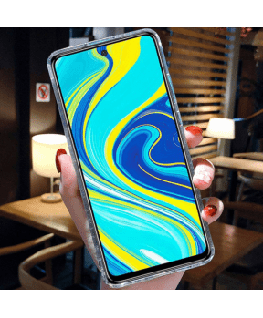 Silikonski ovitek z bleščicami SPARKLE za Huawei Nova 8i / Honor 50 Lite - roza - slika 3