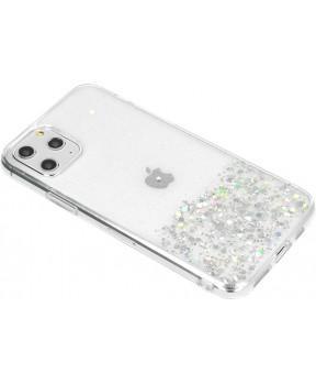 Silikonski ovitek z bleščicami SPARKLE za Samsung Galaxy S21 Plus G996 - prozoren - slika 4