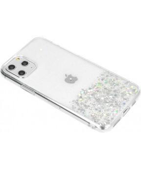 Silikonski ovitek z bleščicami SPARKLE za Huawei P Smart 2021 - prozoren - slika 4