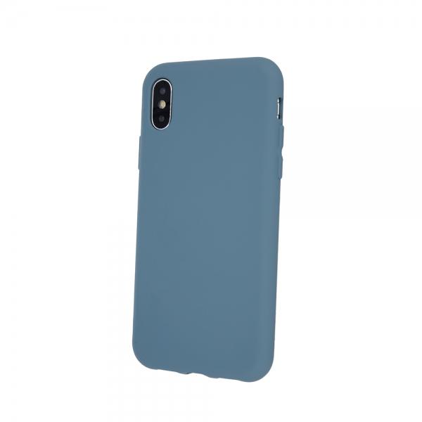 Silikonski ovitek za Huawei P40 - mat sivo moder