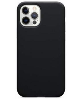 Silikonski ovitek za iPhone 13 6.1 - mat črn - slika 2