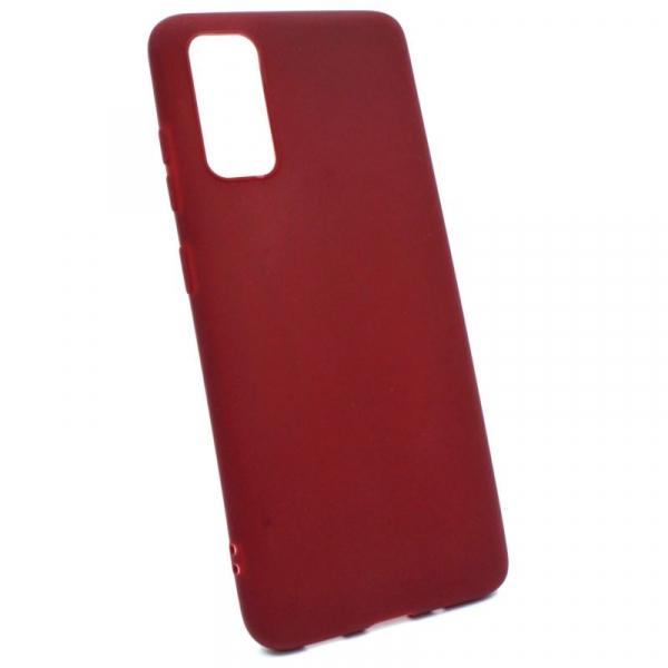 Silikonski ovitek za Samsung Galaxy A32 A326 5G - mat bordo rdeč
