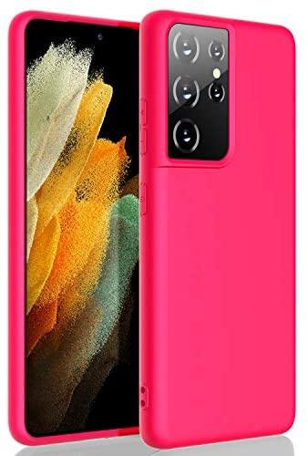 Silikonski ovitek za Samsung Galaxy S21 PLus G996 - mat pink