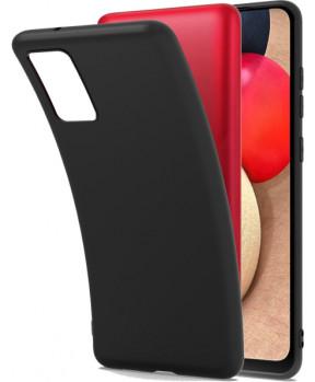 Silikonski ovitek za Samsung Galaxy A32 A326 5G - mat črn - slika 3