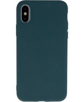Silikonski ovitek za Xiaomi Redmi 9A / 9AT - mat temno zelen - slika 3