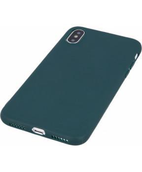 Silikonski ovitek za Xiaomi Redmi 9A / 9AT - mat temno zelen - slika 4