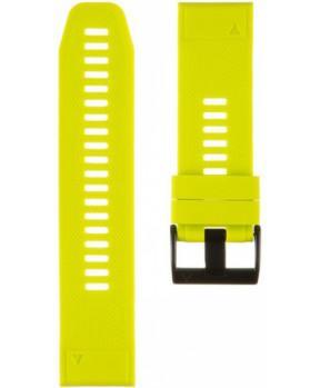 Silikonski pašček za uro 26 mm - Quick Fit - Fenix 5x / 6x - limeta - slika 2